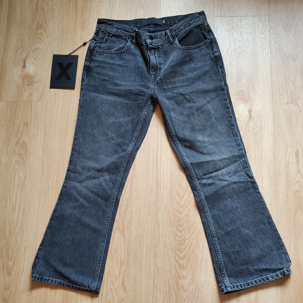 Alexander Wang Black washed denim womens jean